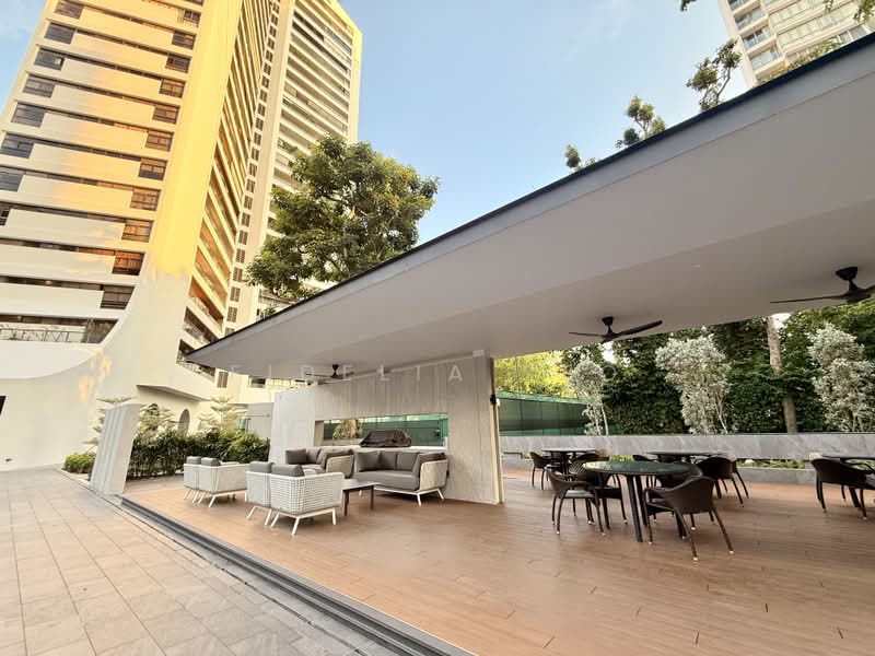 Wing on Life Garden, 335 Bukit Timah Road, 5 Bedrooms, 3,240 sqft, Apartment For Rent, by Fidelia Yeo, 500197289 - BBQ Area / Pool Pavilion - PropertyGuru.com.sg