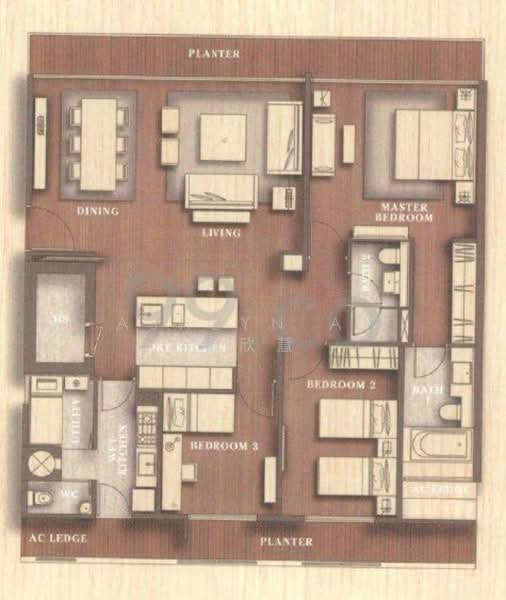Three Three Robin, 33 Robin Road, 3 Bedrooms, 1,636 sqft, Apartment For Rent, by Ashlyn Aw 胡欣慧, 500197304 - PropertyGuru.com.sg