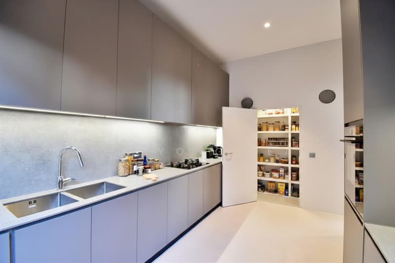Private Oasis on Hillcrest Road, Hillcrest Road, Watten Estate, Greenwood, 6 Bedrooms, 6,765 sqft, Semi-Detached House For Sale, by Siew Yong Seah, 500197306 - Wet Kitchen - PropertyGuru.com.sg