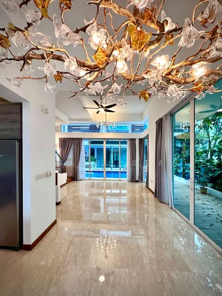 Cabana, 145A Sunrise Terrace, Seletar / Yio Chu Kang, 5 Bedrooms, 3,122 sqft, Cluster House For Sale, by Samuel Seah, 500197309 - Living Room - PropertyGuru.com.sg