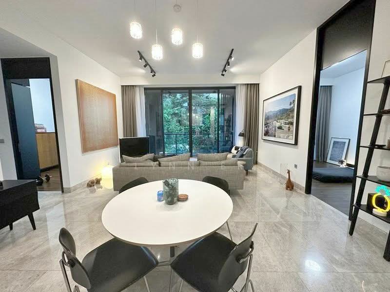 Martin Modern, 10 Martin Place, 3 Bedrooms, 1,399 sqft, Apartment For Rent, by Lynn Er, 500197321 - Living Room - PropertyGuru.com.sg