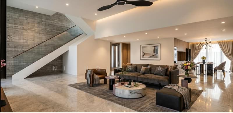 jalan selaseh, Jalan Selaseh, 6 Bedrooms, 9,360 sqft, Semi-Detached House For Sale, by Nicholas Tan, 500197335 - Living Room - PropertyGuru.com.sg