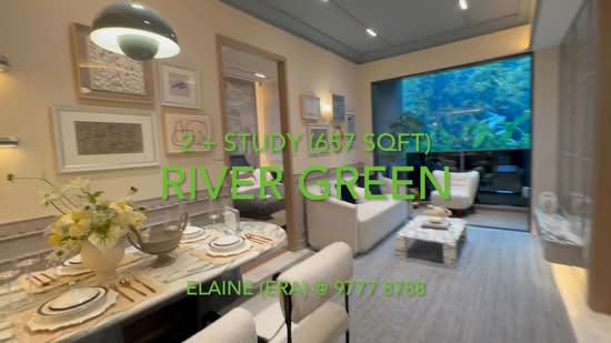 River Green, 11 River Valley Road, 2 Bedrooms, 657 sqft, Condominium For Sale, by Elaine Goh, 500197359 - PropertyGuru.com.sg