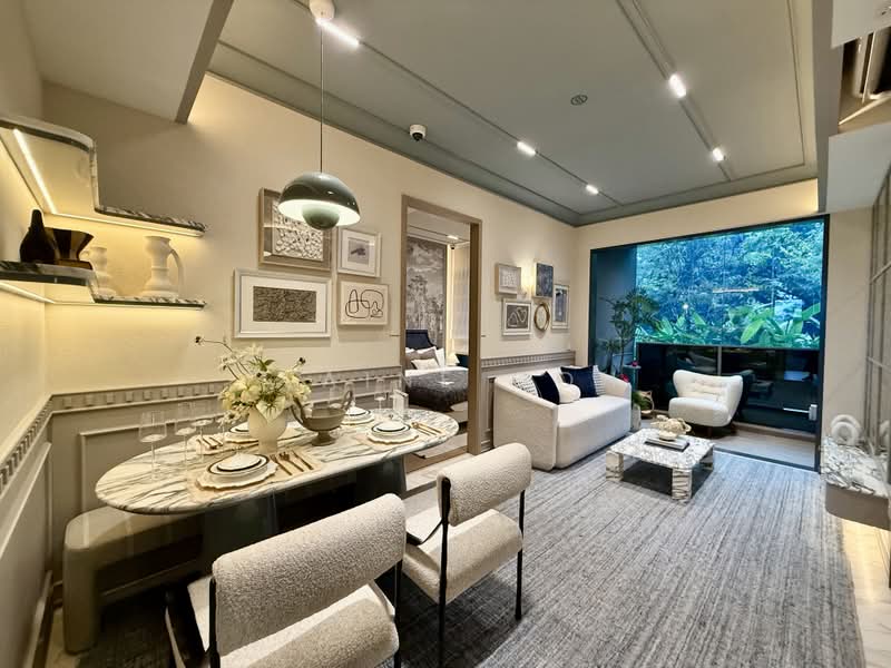 River Green, 11 River Valley Road, 2 Bedrooms, 657 sqft, Condominium For Sale, by Elaine Goh, 500197359 - Living Room - PropertyGuru.com.sg