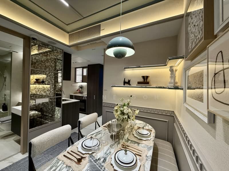 River Green, 11 River Valley Road, 2 Bedrooms, 657 sqft, Condominium For Sale, by Elaine Goh, 500197359 - Dining Room - PropertyGuru.com.sg