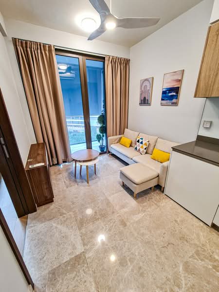Park Place Residences, 2 Paya Lebar Road, 1 Bedroom, 484 sqft, Condominium For Sale, by Nigel Toh, 500197361 - Living Room - PropertyGuru.com.sg
