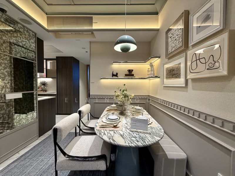 River Green, 11 River Valley Road, 2 Bedrooms, 603 sqft, Condominium For Sale, by Elaine Goh, 500197372 - Dining Room - PropertyGuru.com.sg