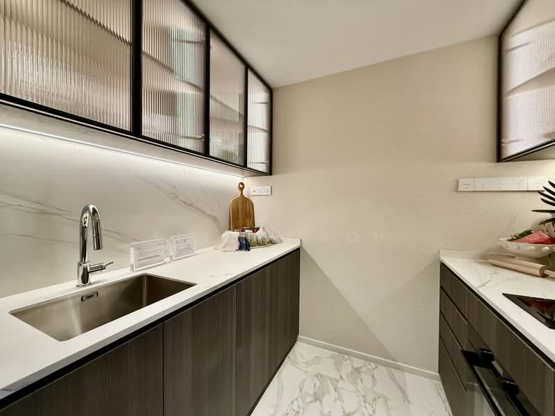 River Green, 11 River Valley Road, 2 Bedrooms, 603 sqft, Condominium For Sale, by Elaine Goh, 500197372 - Kitchen - PropertyGuru.com.sg