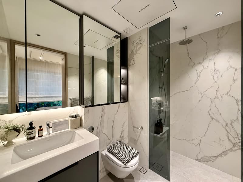 River Green, 11 River Valley Road, 2 Bedrooms, 603 sqft, Condominium For Sale, by Elaine Goh, 500197372 - Bathroom - PropertyGuru.com.sg