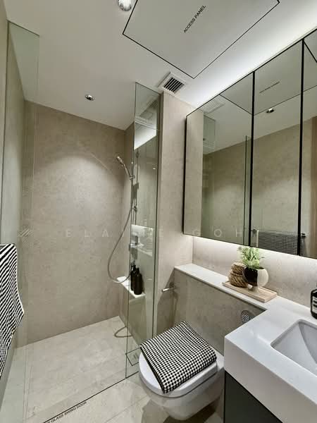 River Green, 11 River Valley Road, 2 Bedrooms, 603 sqft, Condominium For Sale, by Elaine Goh, 500197372 - Bathroom - PropertyGuru.com.sg