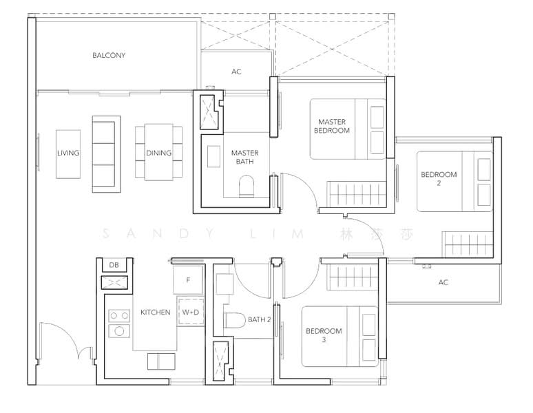 The Jovell, 19 Flora Drive, 3 Bedrooms, 904 sqft, Condominium For Sale, by Sandy Lim 林莎莎, 500197382 - PropertyGuru.com.sg