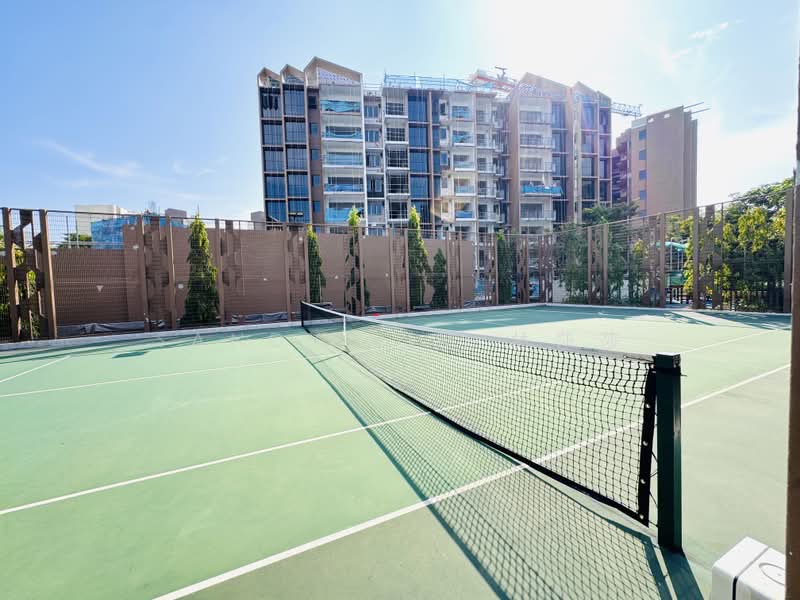 The Jovell, 19 Flora Drive, 3 Bedrooms, 904 sqft, Condominium For Sale, by Sandy Lim 林莎莎, 500197382 - Tennis Court - PropertyGuru.com.sg