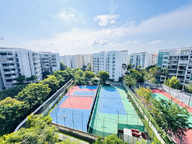 The Jovell, 19 Flora Drive, 3 Bedrooms, 904 sqft, Condominium For Sale, by Sandy Lim 林莎莎, 500197382 - View from Balcony - PropertyGuru.com.sg