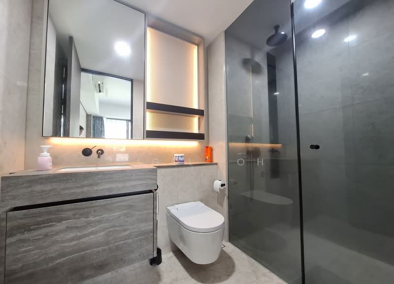The Reef at King's Dock, 16 Harbourfront Avenue, 1 Bedroom, 592 sqft, Condominium For Rent, by Nigel Toh, 500197392 - Bathroom - PropertyGuru.com.sg