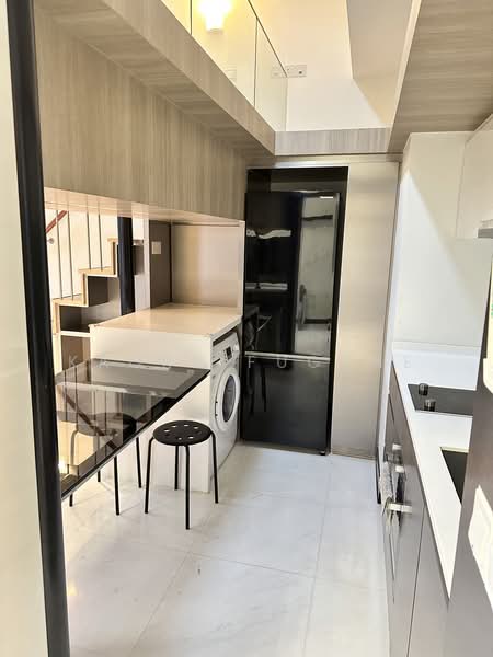 Euhabitat, 220 Jalan Eunos, 1 Bedroom, 517 sqft, Condominium For Rent, by Kaoru Fugane, 500197424 - Kitchen - PropertyGuru.com.sg