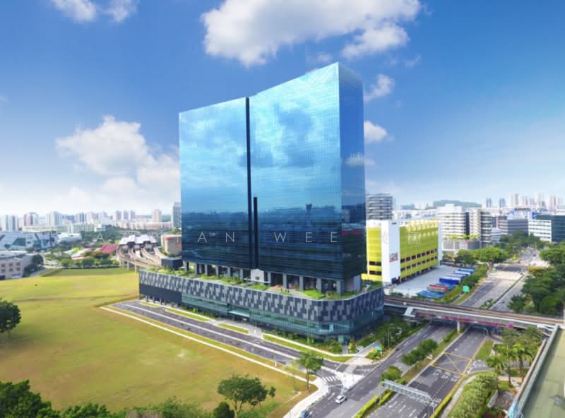 Vision Exchange, 2 Venture Drive, 517 sqft, Office For Rent, by Adrian Wee 黄國强, 500197455 - Exterior - CommercialGuru.com.sg