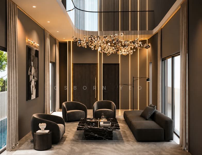 ☎️ D15 Siglap Road | Brand New Freehold 3-Storey Detached w Attic, Lift & Pool, Siglap Road, 6 Bedrooms, 4,343 sqft, Detached House For Sale, by Osborn Yeo, 500197468 - Living Room - PropertyGuru.com.sg