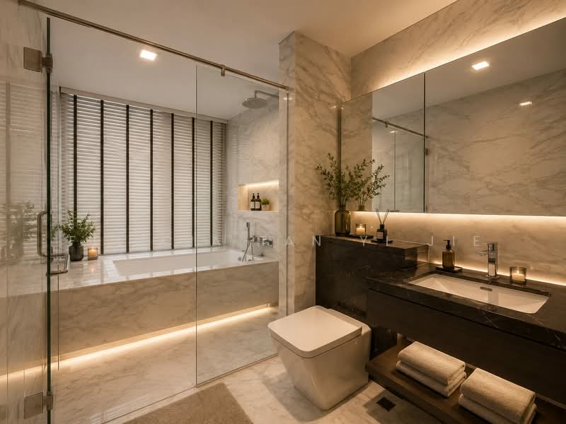 Residences @ Emerald Hill, 119 Emerald Hill Road, 6 Bedrooms, 5,791 sqft, Town House For Sale, by Felicia Tan Yi Jie, 500197484 - Bathroom - PropertyGuru.com.sg