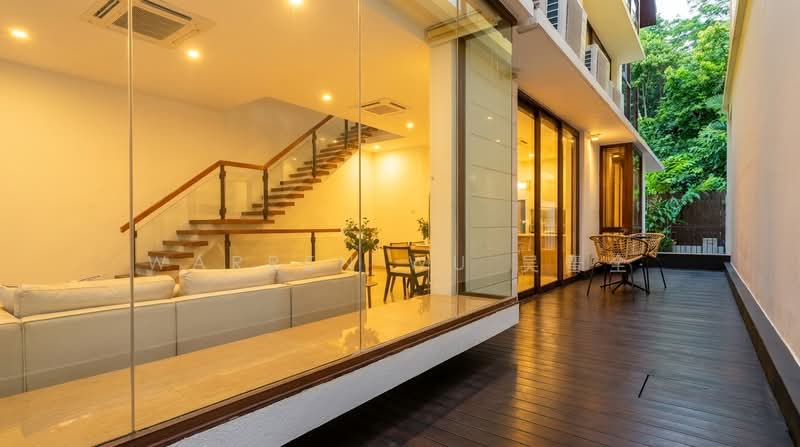 Lornie 18, 12 Lornie Road, 5 Bedrooms, 4,758 sqft, Cluster House For Rent, by Warren Wu 吴晋全, 500197506 - Living Room - PropertyGuru.com.sg