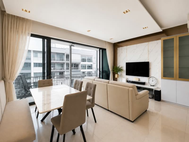 Forest Woods, , 4 Bedrooms, 1,249 sqft, Condominium For Sale, by Jenny Zhao, 500197511 - Living Room - PropertyGuru.com.sg