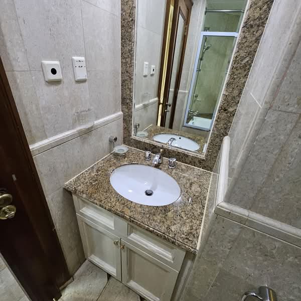 Valley Park, 473 River Valley Road, 3 Bedrooms, 1,249 sqft, Condominium For Rent, by Joe Sim, 500197518 - Master attached bathroom - PropertyGuru.com.sg