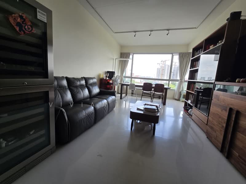 The Riverine By The Park, 398 Kallang Road, 4 Bedrooms, 1,776 sqft, Apartment For Rent, by Vivian Tan B L, 500197521 - Living Room - PropertyGuru.com.sg