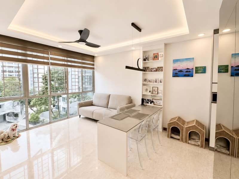 The Eden @ Tampines, 21 Tampines Street 34, 4 Bedrooms, 1,240 sqft, Condominium For Sale, by Jason Ang, 500197544 - Spacious living and dining area - PropertyGuru.com.sg