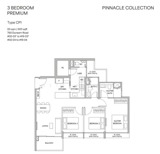 Dunearn House, 760 Dunearn Road, 3 Bedrooms, 947 sqft, Condominium For Sale, by Melissa Lim, 500197549 - PropertyGuru.com.sg
