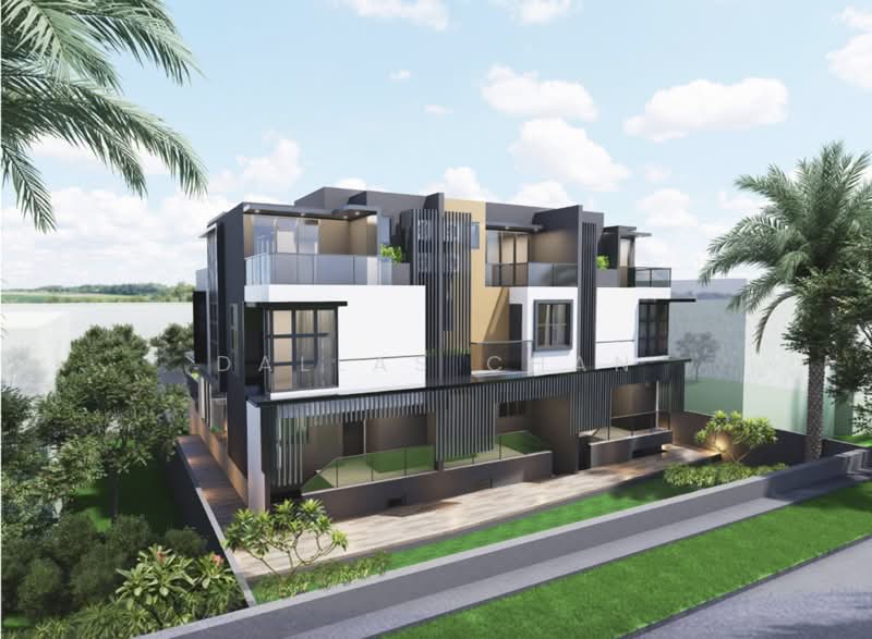 Seletar Hills Estate, , 4 Bedrooms, 5,380 sqft, Terraced House For Sale, by Dallas Chan, 500197573 - Exterior - PropertyGuru.com.sg