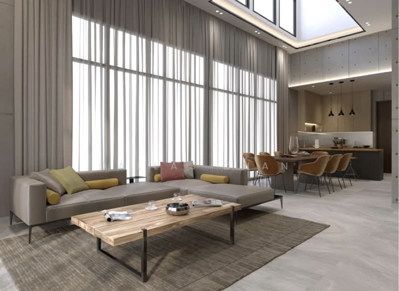 Seletar Hills Estate, , 4 Bedrooms, 5,380 sqft, Terraced House For Sale, by Dallas Chan, 500197573 - Living Room - PropertyGuru.com.sg