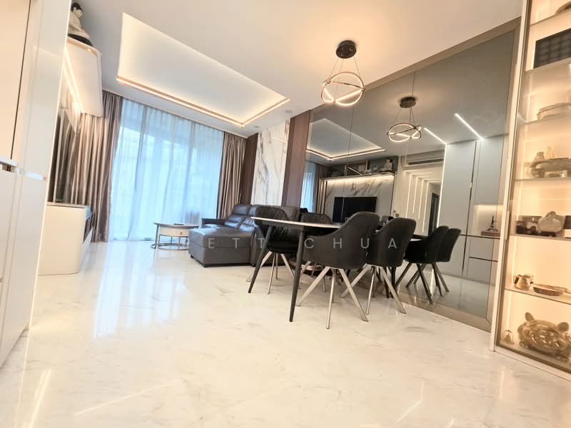Canberra Residences, 513 Canberra Drive, 3 Bedrooms, 1,130 sqft, Condominium For Sale, by Brett Chua, 500197574 - Living Room - PropertyGuru.com.sg