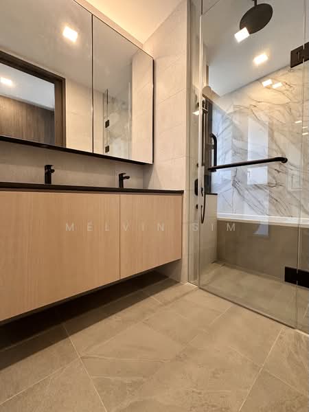Jervois Mansion, 10 Jervois Close, 3 Bedrooms, 1,464 sqft, Condominium For Rent, by Melvin Sim, 500197579 - Bathroom - PropertyGuru.com.sg