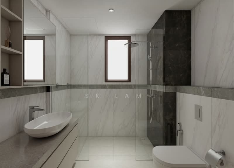 The Bronze, 46 Boon Teck Road, 3 Bedrooms, 1,259 sqft, Condominium For Sale, by SK Lam, 500197604 - Bathroom - PropertyGuru.com.sg