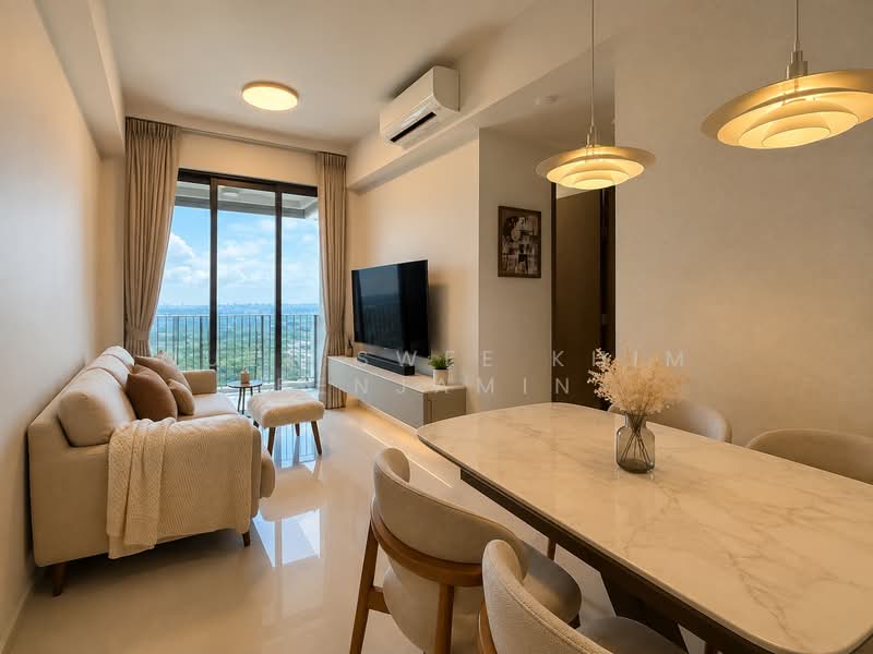 Parc Botannia, 10 Fernvale Street, Seletar / Yio Chu Kang, 3 Bedrooms, 786 sqft, Condominium For Sale, by Quek Swee Khim Benjamin, 500197609 - Living Room - PropertyGuru.com.sg