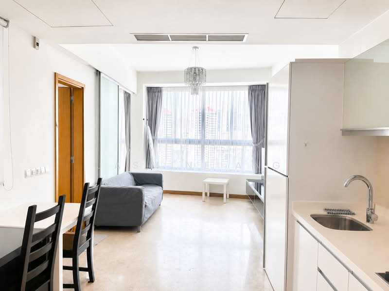 Tribeca by the Waterfront, 60 Kim Seng Road, 1 Bedroom, 570 sqft, Condominium For Rent, by Jasmine Ang, 500197613 - Living Room - PropertyGuru.com.sg