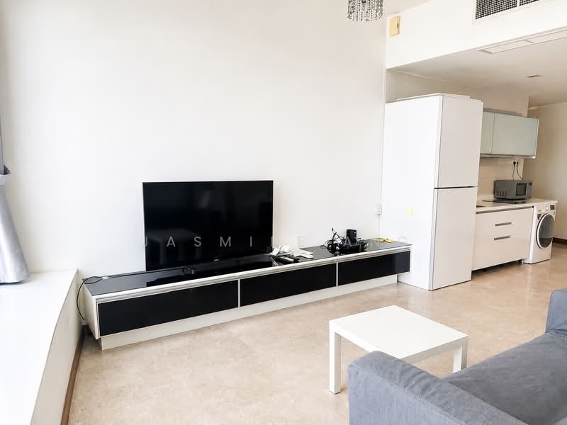 Tribeca by the Waterfront, 60 Kim Seng Road, 1 Bedroom, 570 sqft, Condominium For Rent, by Jasmine Ang, 500197613 - Living Room - PropertyGuru.com.sg