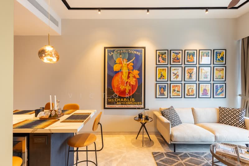 3 Cuscaden, 3 Cuscaden Walk, 2 Bedrooms, 764 sqft, Condominium For Sale, by Victor Tan, 500197640 - Living Room - PropertyGuru.com.sg