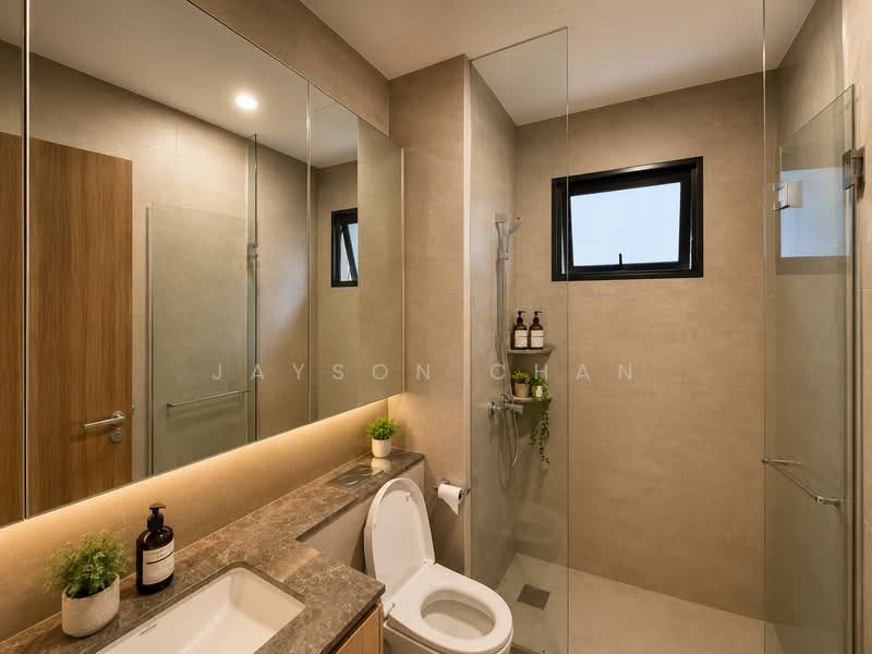 Daintree Residence, 11G Toh Tuck Road, 3 Bedrooms, 1,206 sqft, Condominium For Sale, by Jayson Chan, 500197646 - Bathroom - PropertyGuru.com.sg