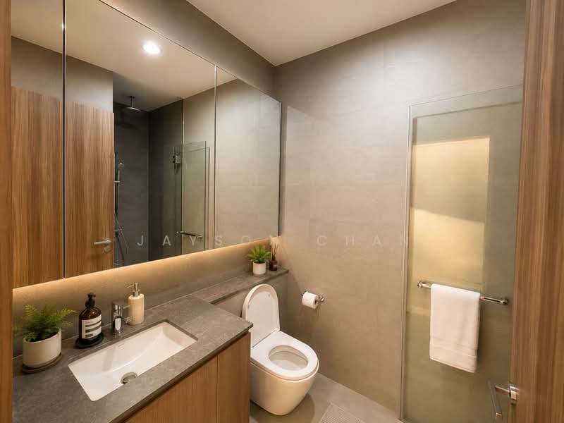 Daintree Residence, 11G Toh Tuck Road, 3 Bedrooms, 1,206 sqft, Condominium For Sale, by Jayson Chan, 500197646 - Bathroom - PropertyGuru.com.sg