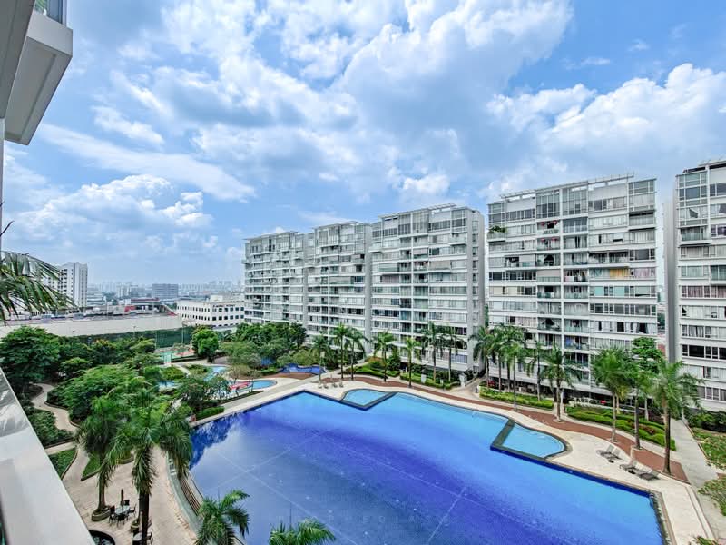 The Centris, 81 Jurong West Central 3, 3 Bedrooms, 1,238 sqft, Condominium For Sale, by Ying Ying Cheng, 500197652 - Beautiful Pool View - PropertyGuru.com.sg