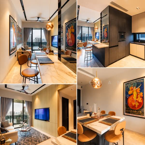 3 Cuscaden, 3 Cuscaden Walk, 2 Bedrooms, 764 sqft, Condominium For Rent, by Allyssa Chan, 500197666 - Living Room - PropertyGuru.com.sg