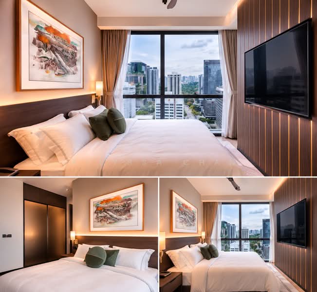 3 Cuscaden, 3 Cuscaden Walk, 2 Bedrooms, 764 sqft, Condominium For Rent, by Allyssa Chan, 500197666 - Bedroom - PropertyGuru.com.sg
