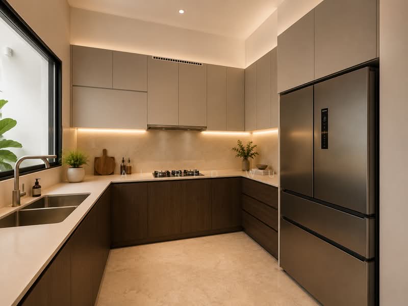 ✨ BRAND NEW FREEHOLD TERRACE @ HILLVIEW CRESCENT ✨, , 6 Bedrooms, 7,240 sqft, Terraced House For Sale, by Alfred Wu, 500197707 - Kitchen - PropertyGuru.com.sg