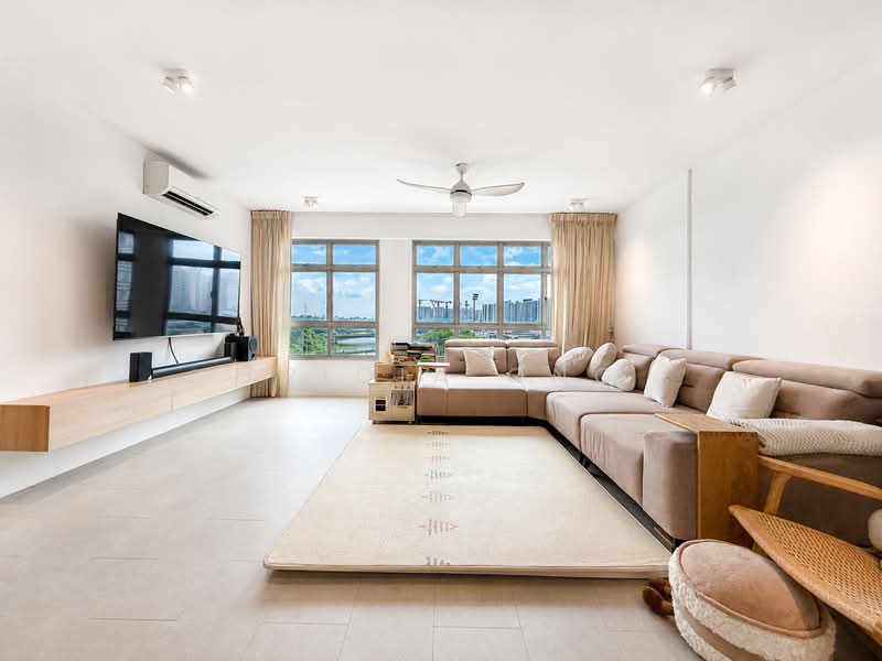356B Anchorvale Lane, 356B Anchorvale Lane, 3 Bedrooms, 1,216 sqft, HDB Flat For Sale, by Tricia Ong, 500197708 - Living Room - PropertyGuru.com.sg