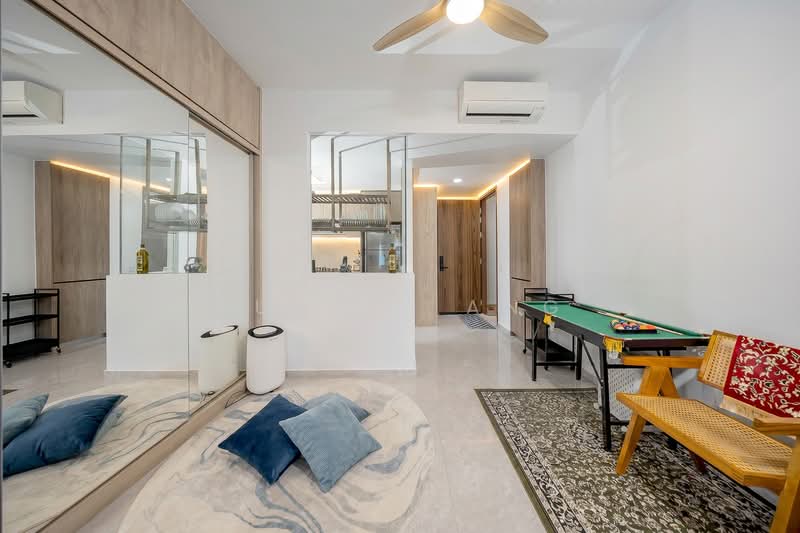 Parc Komo, 967 Upper Changi Road North, 3 Bedrooms, 969 sqft, Condominium For Sale, by Aubrey Ang, 500197744 - Living Room - PropertyGuru.com.sg