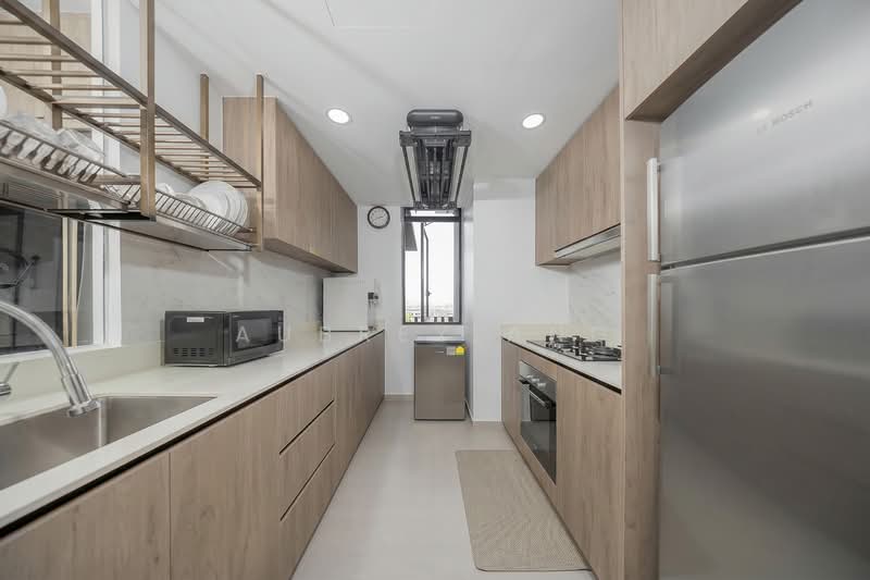 Parc Komo, 967 Upper Changi Road North, 3 Bedrooms, 969 sqft, Condominium For Sale, by Aubrey Ang, 500197744 - Kitchen - PropertyGuru.com.sg