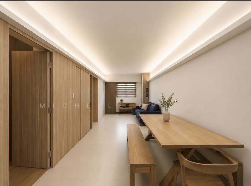 240 Hougang Street 22, 240 Hougang Street 22, 2 Bedrooms, 797 sqft, HDB Flat For Sale, by Michelle Cheong, 500197747 - Living Room - PropertyGuru.com.sg