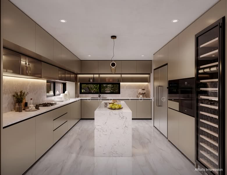 DISTRICT 11 | CHANCERY HILL COLLECTION | Brand New FREEHOLD 2 Storey Detached, Chancery Hill Road, 6 Bedrooms, 9,448 sqft, Detached House For Sale, by Edmund Yong, 500197759 - Kitchen - PropertyGuru.com.sg