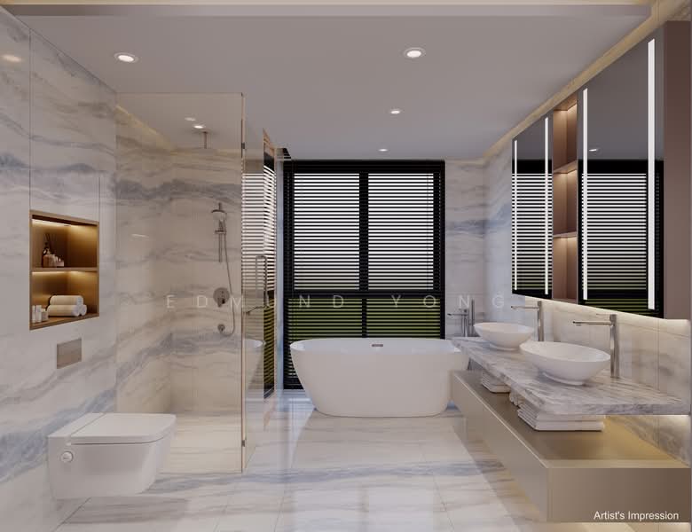 DISTRICT 11 | CHANCERY HILL COLLECTION | Brand New FREEHOLD 2 Storey Detached, Chancery Hill Road, 6 Bedrooms, 9,448 sqft, Detached House For Sale, by Edmund Yong, 500197759 - Bathroom - PropertyGuru.com.sg