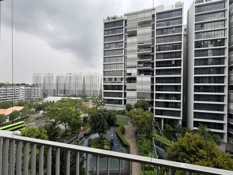 Twin Waterfalls, 106 Punggol Walk, 3 Bedrooms, 1,087 sqft, Executive Condominium For Rent, by Mark Yeo (杨复中), 500197784 - Balcony View - PropertyGuru.com.sg